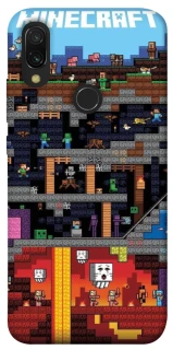 Чохол на Xiaomi Redmi 7 Minecraft фото 1 з 1