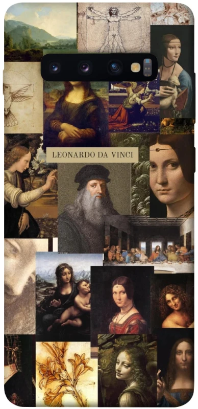 Чехол на Samsung Galaxy S10+ Leonardo da Vinci фото 1 из 1