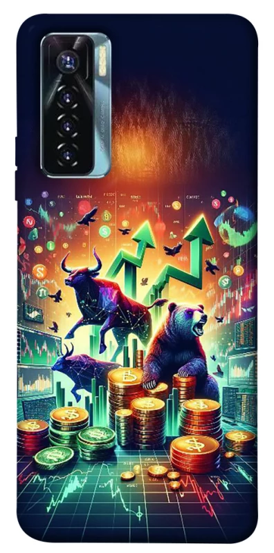Чехол на TECNO Camon 17 Pro Crypto market фото 1 из 1