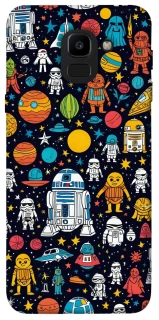 Чехол на Samsung J600F Galaxy J6 (2018) Star Wars background ver.2 фото 1 из 1