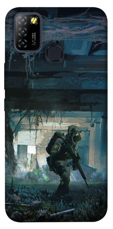 Чохол на Infinix Hot 10 Lite Сталкер v7 фото 1 з 1