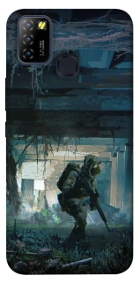 Чехол на Infinix Hot 10 Lite Сталкер v7 фото 1 из 1