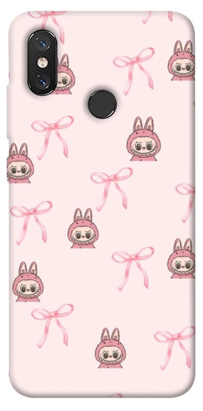 Чохол на Xiaomi Mi 8 Pink bows and Labubus фото 1 з 1