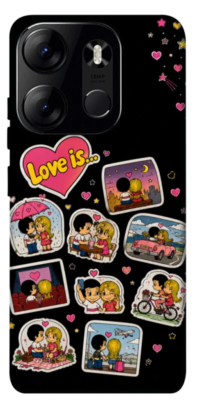 Чехол на Tecno Spark Go 2023 Love is ver.3 фото 1 из 1