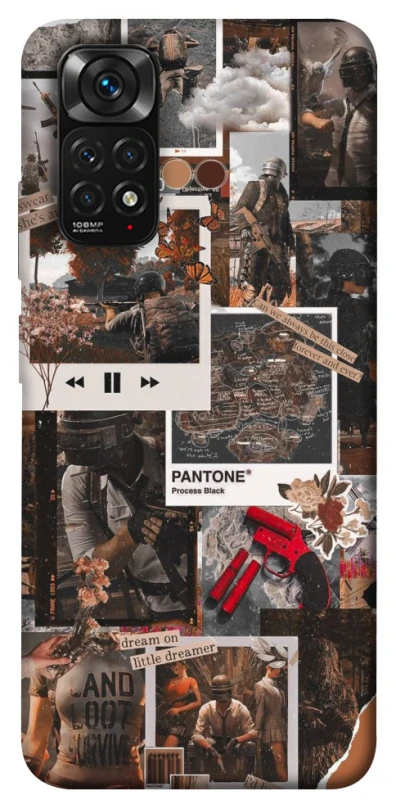 Чохол на Xiaomi Redmi Note 11 (Global) / Note 11S PUBG Collage фото 1 з 1