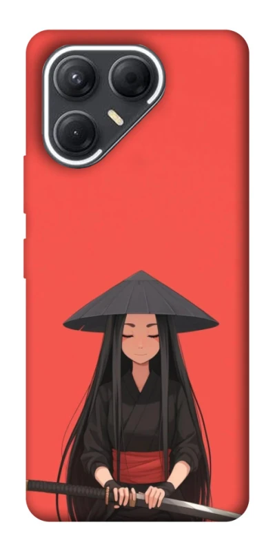 Чехол на TECNO Pova 7 Red samurai фото 1 из 1