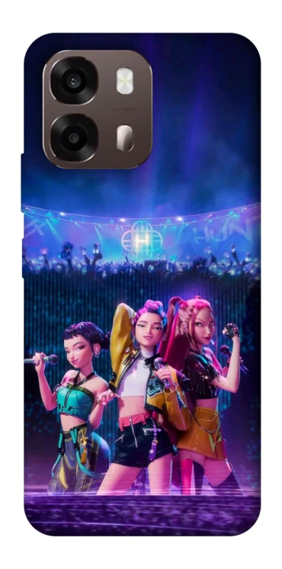 Чехол на Oppo A6 K-Pop Demon Hunters ver.3 фото 2 из 2
