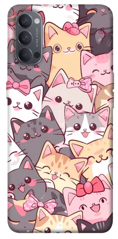 Чохол на Oppo Reno 4 Cute Cat фото 1 з 1