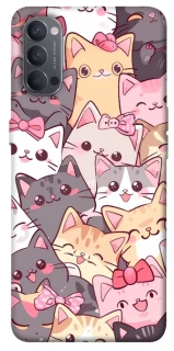 Чехол на Oppo Reno 4 Cute Cat фото 1 из 1