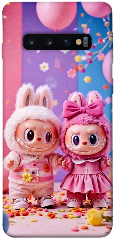 Чохол на Samsung Galaxy S10 Labubu twins ver.2 фото 1 з 1