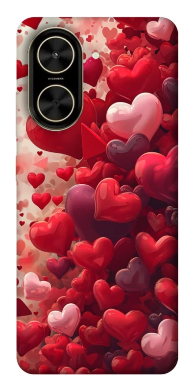 Чехол на Xiaomi Poco C71 Many hearts фото 1 из 1