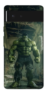 Чохол на Google Pixel 6 Angry Hulk фото 1 з 1
