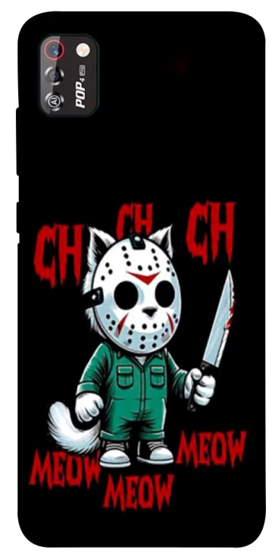 Чехол на TECNO POP 4 Pro Lucky Friday 13th Cat фото 1 из 1