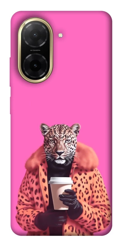 Чохол на Xiaomi Redmi A5 (Europe version) Леопард з кавою фото 1 з 1