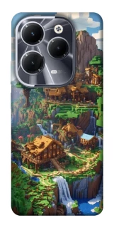 Чохол на Infinix Hot 40 Pro Minecraft universe фото 1 з 1