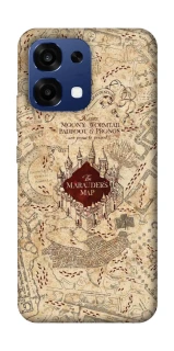 Чохол на Oppo A6 Pro 4G/5G Harry Potter Marauder's Map фото 1 з 2