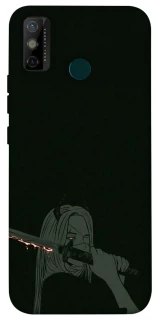 Чохол на TECNO Spark 6 Go Людина-бензопила фото 1 з 1