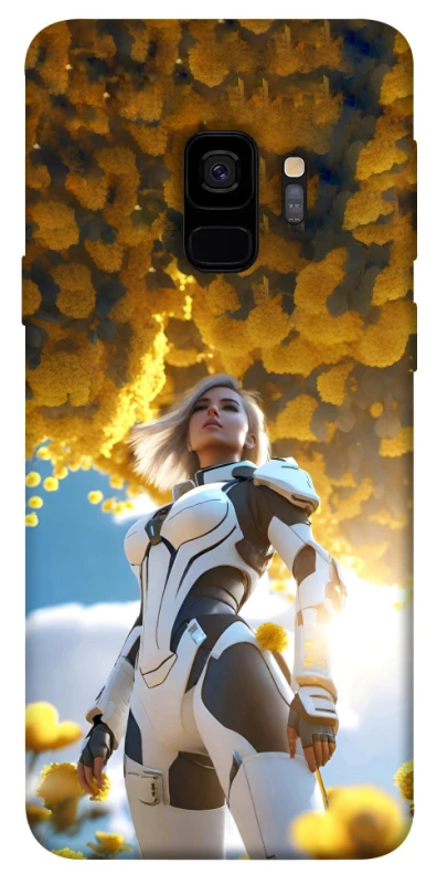 Чохол на Samsung Galaxy S9 Cyber space girl ver.3 фото 1 з 1