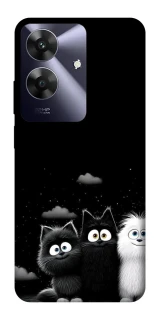 Чехол на Realme Note 60 Three Cats фото 1 из 1