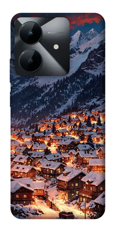 Чехол на Realme Note 60x Новогодний v29 фото 1 из 1