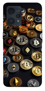 Чехол на Realme 9 4G / 9 Pro+ Many coins фото 1 из 1
