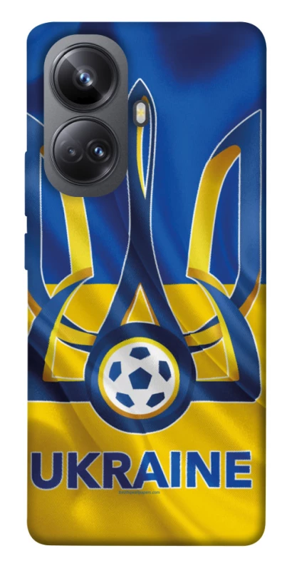 Чехол на Realme 10 Pro+ Футбольный Герб v3 фото 1 из 1