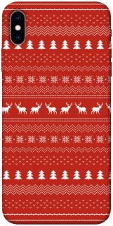 Чехол на Apple iPhone X (5.8") Новогодний v12 фото 1 из 1