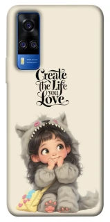 Чохол на Vivo Y51a Create the life you love фото 1 з 1