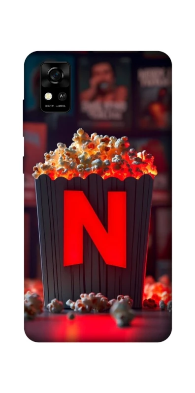 Чохол на ZTE Blade A31 Netflix and popcorn фото 1 з 1