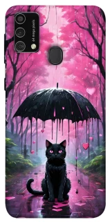Чохол на Samsung Galaxy M21s Black cat фото 1 з 1