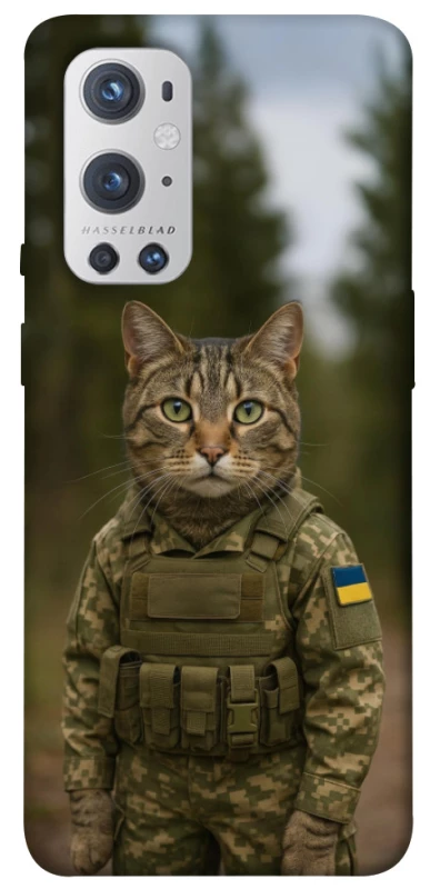 Чохол на OnePlus 9 Pro Кіт захисник фото 1 з 1