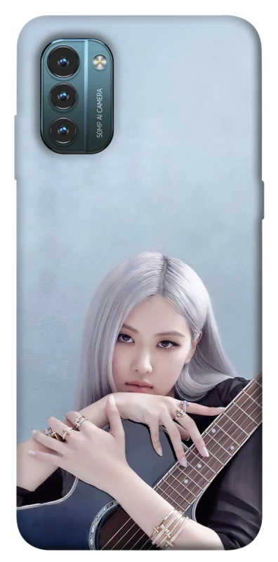 Чехол на Nokia G21 Rosé - BLACKPINK фото 1 из 1