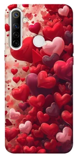 Чохол на Realme 6i Many hearts фото 1 з 1