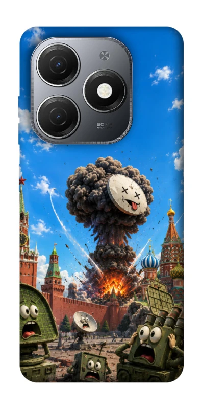 Чохол на TECNO Spark 20 Moscow never sleeps ver.7 фото 1 з 1