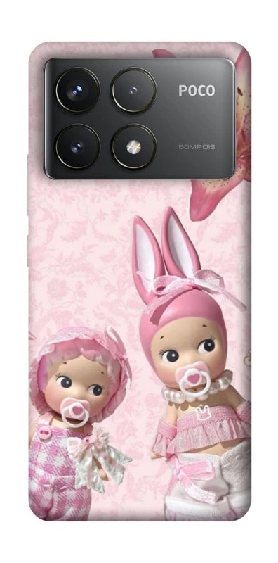 Чохол на Xiaomi Poco F6 Pro Vintage Blossom Twins фото 1 з 1