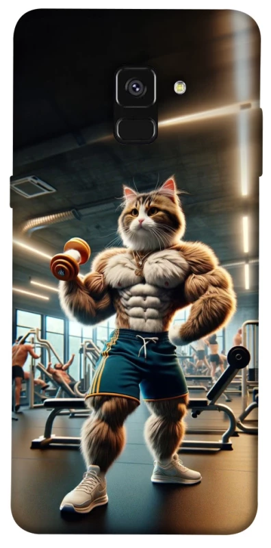 Чохол на Samsung A530 Galaxy A8 (2018) Кіт качок фото 1 з 1