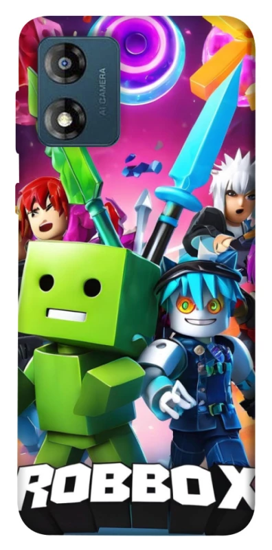 Чохол на Motorola Moto E13 Roblox gaming heroes фото 1 з 1