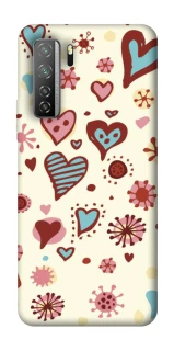Чохол на Huawei Nova 7 SE Pretty hearts фото 1 з 1