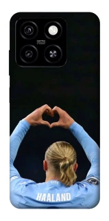 Чехол на ZTE Blade A55 4G Erling Haaland V2 фото 1 из 1