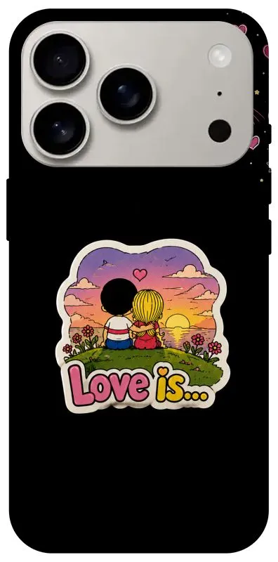 Чехол на Apple iPhone 18 Pro Love is ver.5 фото 1 из 2