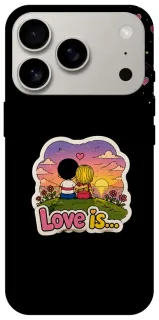 Чехол на Apple iPhone 18 Pro Love is ver.5 фото 1 из 2