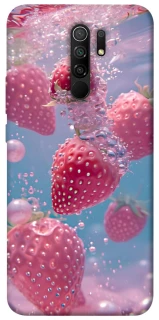 Чохол на Xiaomi Redmi 9 Полуниця в воді фото 1 з 1