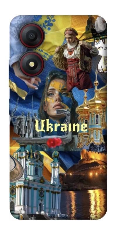 Чохол на ZTE Blade A34 4G Ukraine style ver.3 фото 1 з 1