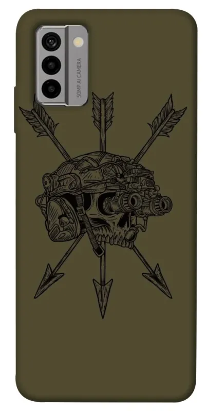 Чехол на Nokia G22 Mil skull фото 1 из 1
