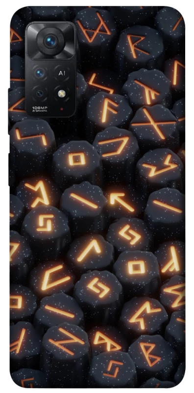 Чехол на Xiaomi Redmi Note 12 Pro 4G Огненые руны фото 1 из 1