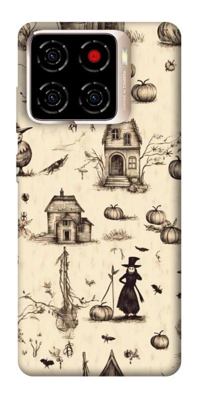 Чохол на ZTE Blade A56 Halloween aesthetic ver.1 фото 1 з 1