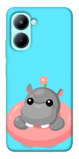 Чехол на Realme C33 Adopt Me Hippo Floatie фото 1 из 1