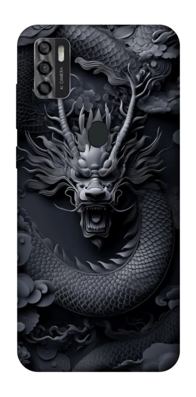 Чохол на ZTE Blade A7s (2020) black dragon фото 1 з 1