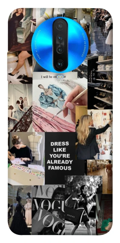 Чохол на Xiaomi Redmi K30 Fashion collage ver.11 фото 1 з 1