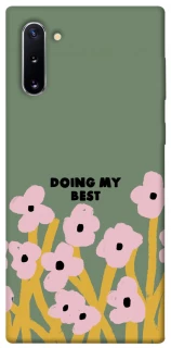 Чехол на Samsung Galaxy Note 10 Doing my best фото 1 из 1